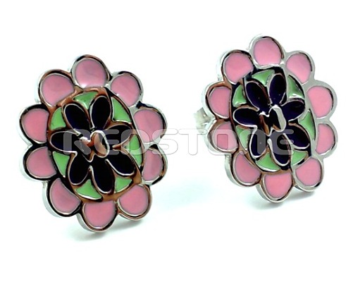 Oceľové náušnice SE9258